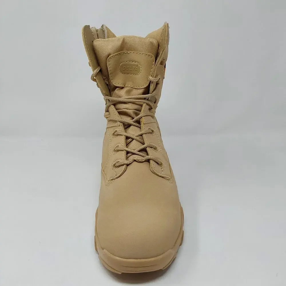 Delta Tactical Desert Tan Combat Boots Men's US 11 Military Hiking Cordura